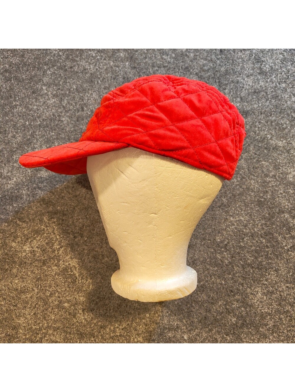 Original Use Orange Quilted Baseball Cap Snapback Adjustable Hat Unisex